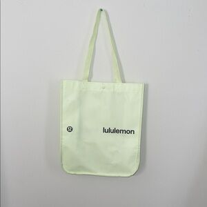 Lululemon Athletica Light Green Tote Bag New